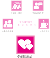 南通樱花国际日语——多维学习法(樱花会员俱乐部)